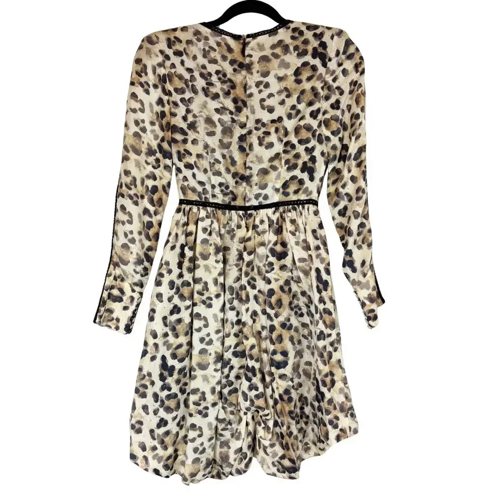 Aje Leopard Mini Dress 2 - Picture 6 of 10